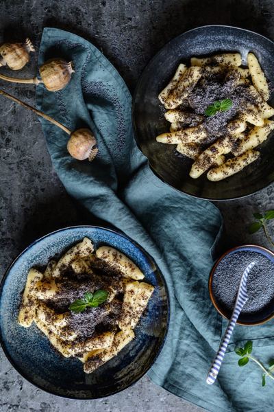 Škubánky s mákem, Potato Dumplings with Poppy Seed