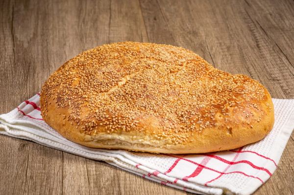 Lagana, Clean Monday Sesame Flatbread