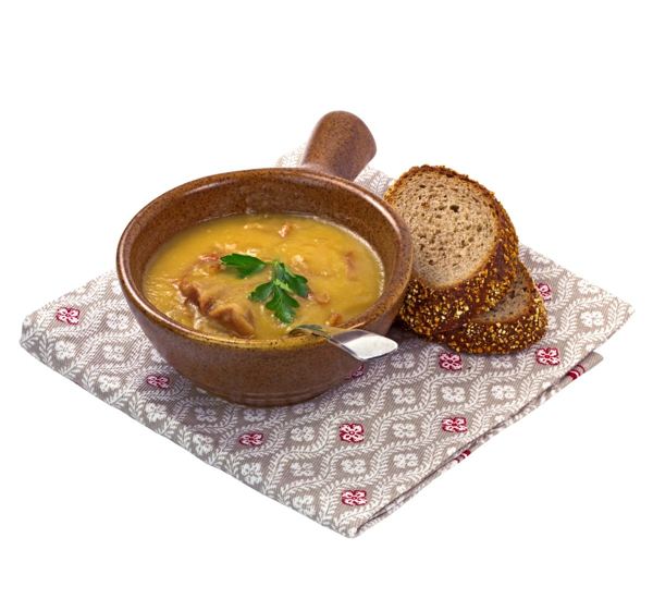 Ärtsoppa med pannkakor, Yellow Pea Soup with Pancakes
