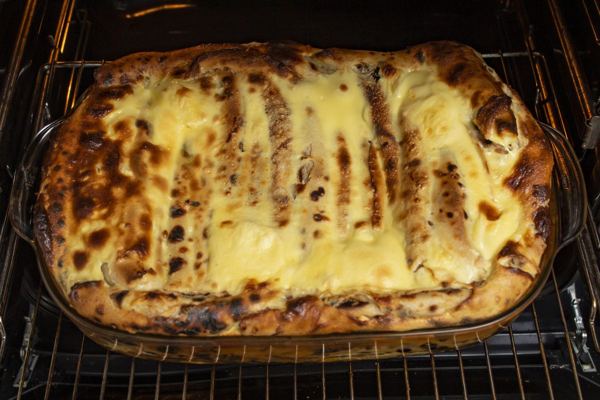 Nalysnyky z syrom, Crêpes with Sweet Farmer's Cheese