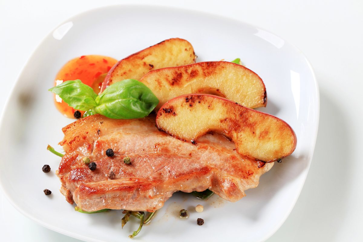 Æbleflæsk, Pork Belly with Fried Apples
