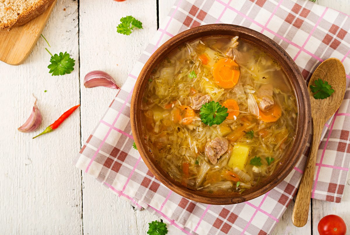 Kapuśniak, Sauerkraut Soup