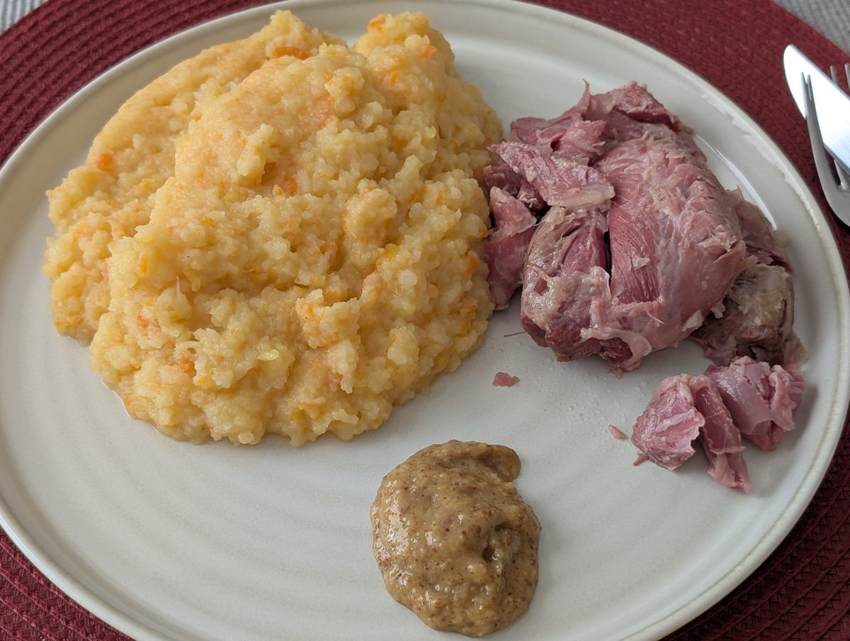 Rotmos med fläsklägg, Rutabaga Mash with Pork Hock